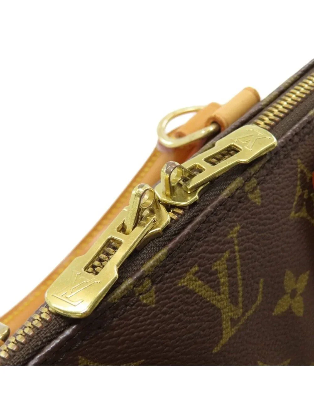 Louis Vuitton Alma Handbag Monogram Canvas